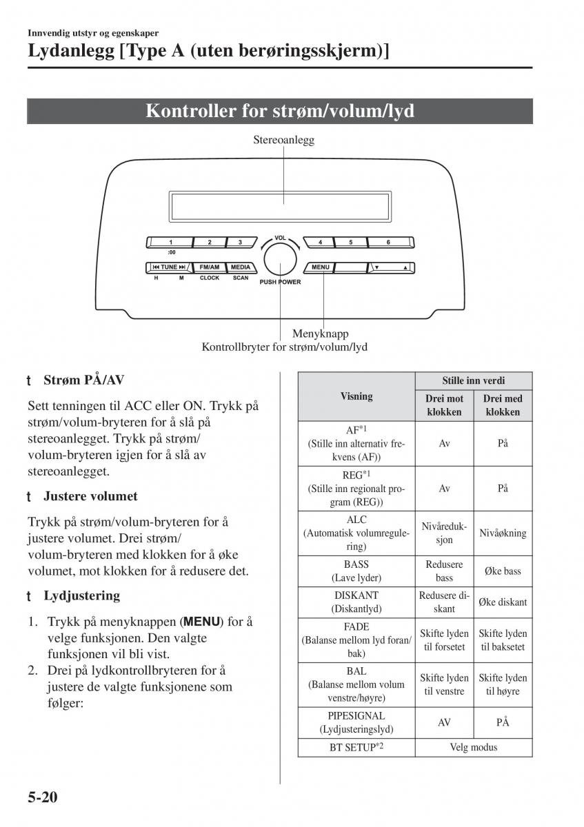 Mazda CX 5 II 2 bruksanvisningen / page 414