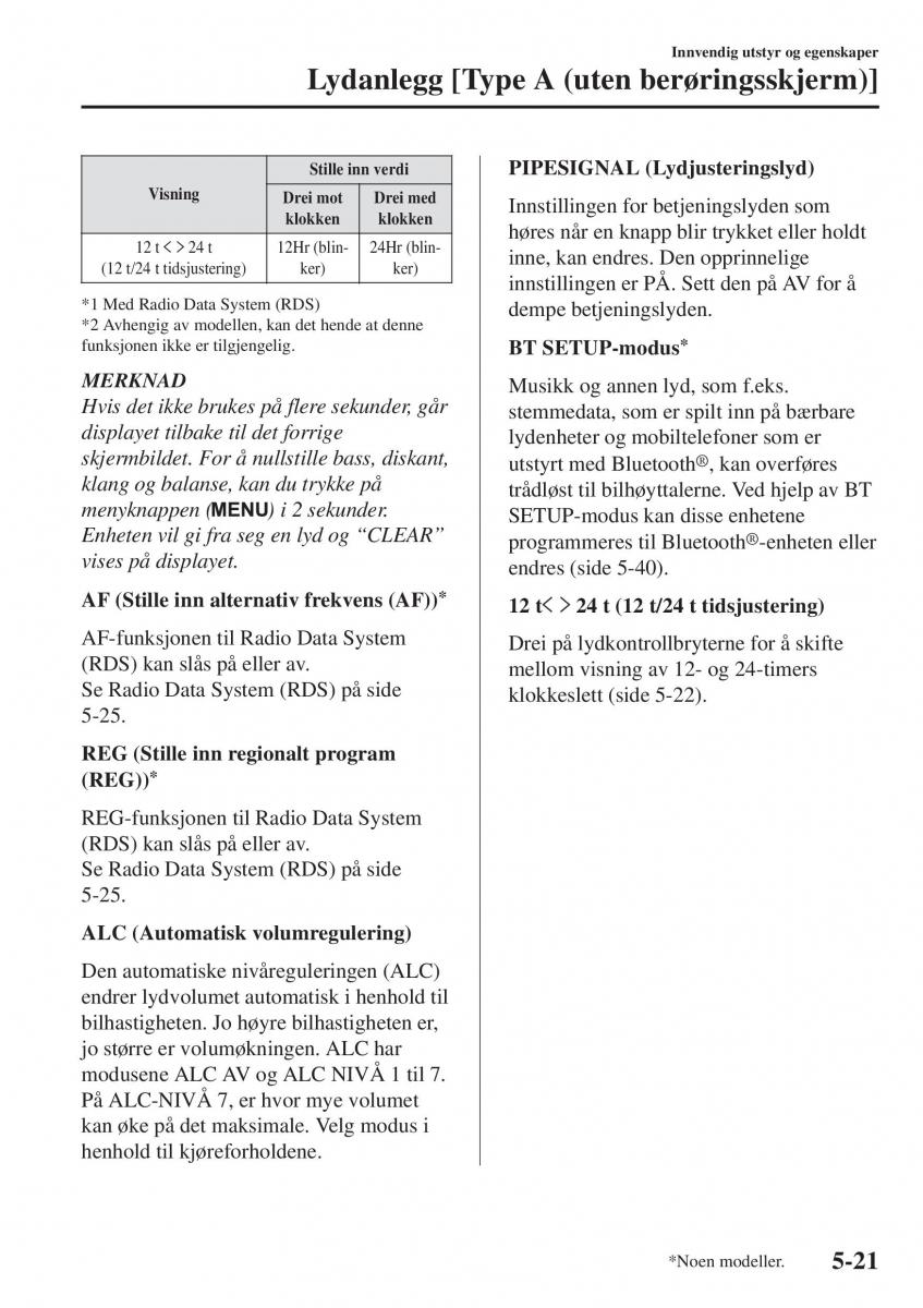 Mazda CX 5 II 2 bruksanvisningen / page 415