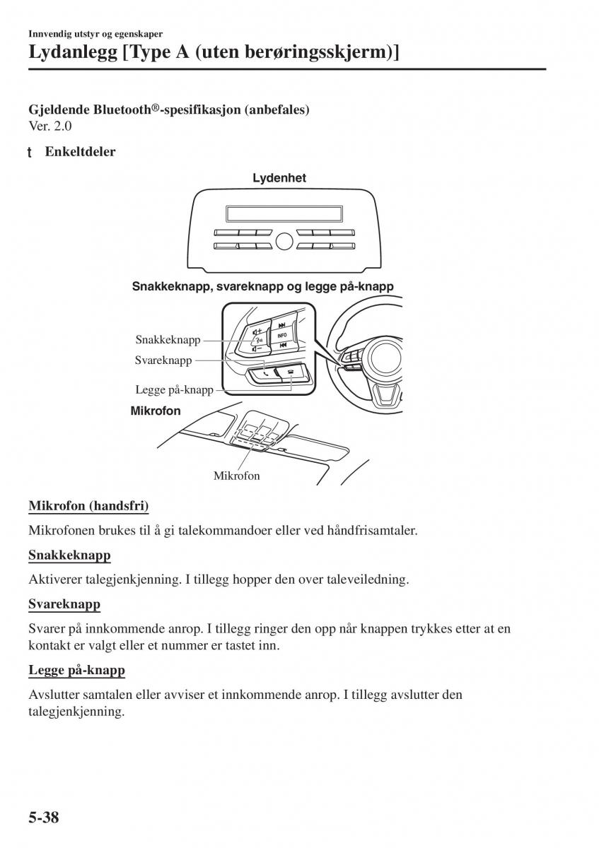 Mazda CX 5 II 2 bruksanvisningen / page 432