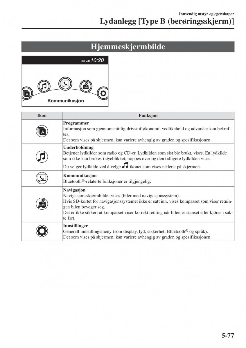 Mazda CX 5 II 2 bruksanvisningen / page 471