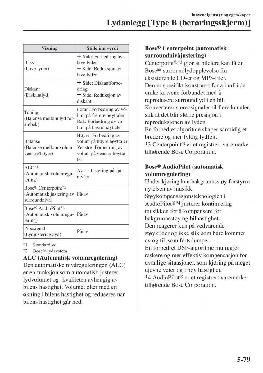 Mazda CX 5 II 2 bruksanvisningen / page 473