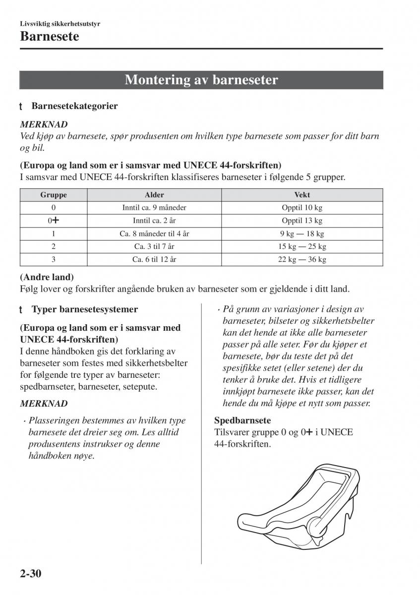 Mazda CX 5 II 2 bruksanvisningen / page 50