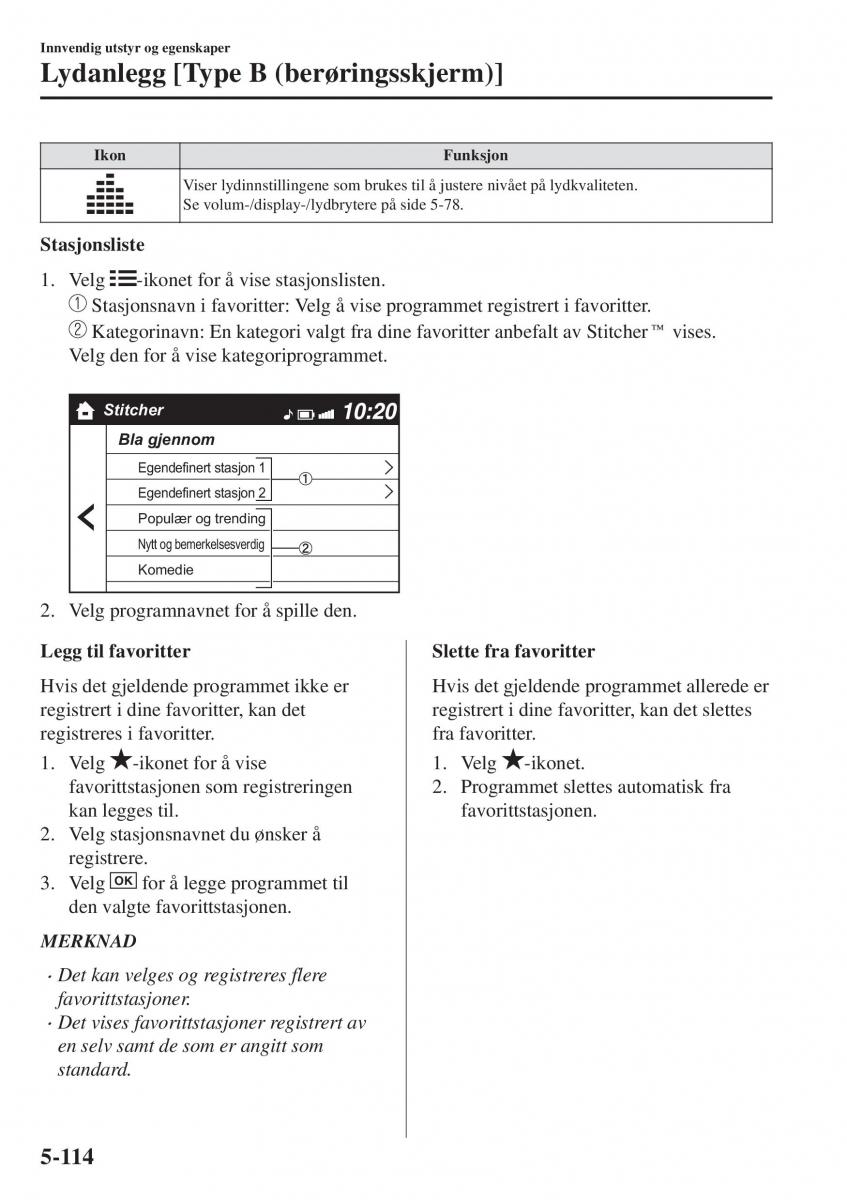 Mazda CX 5 II 2 bruksanvisningen / page 508