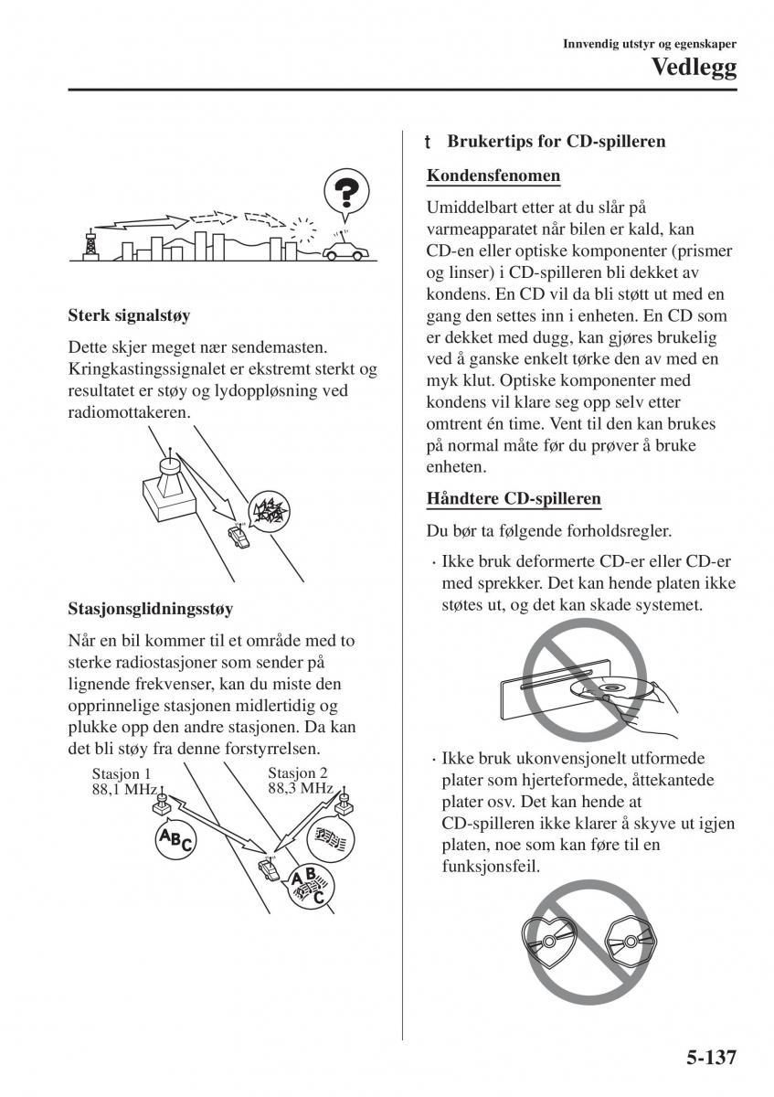 Mazda CX 5 II 2 bruksanvisningen / page 531