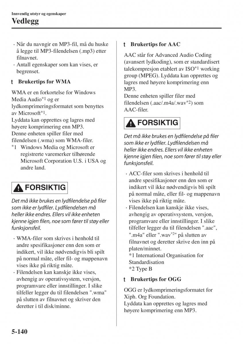 Mazda CX 5 II 2 bruksanvisningen / page 534