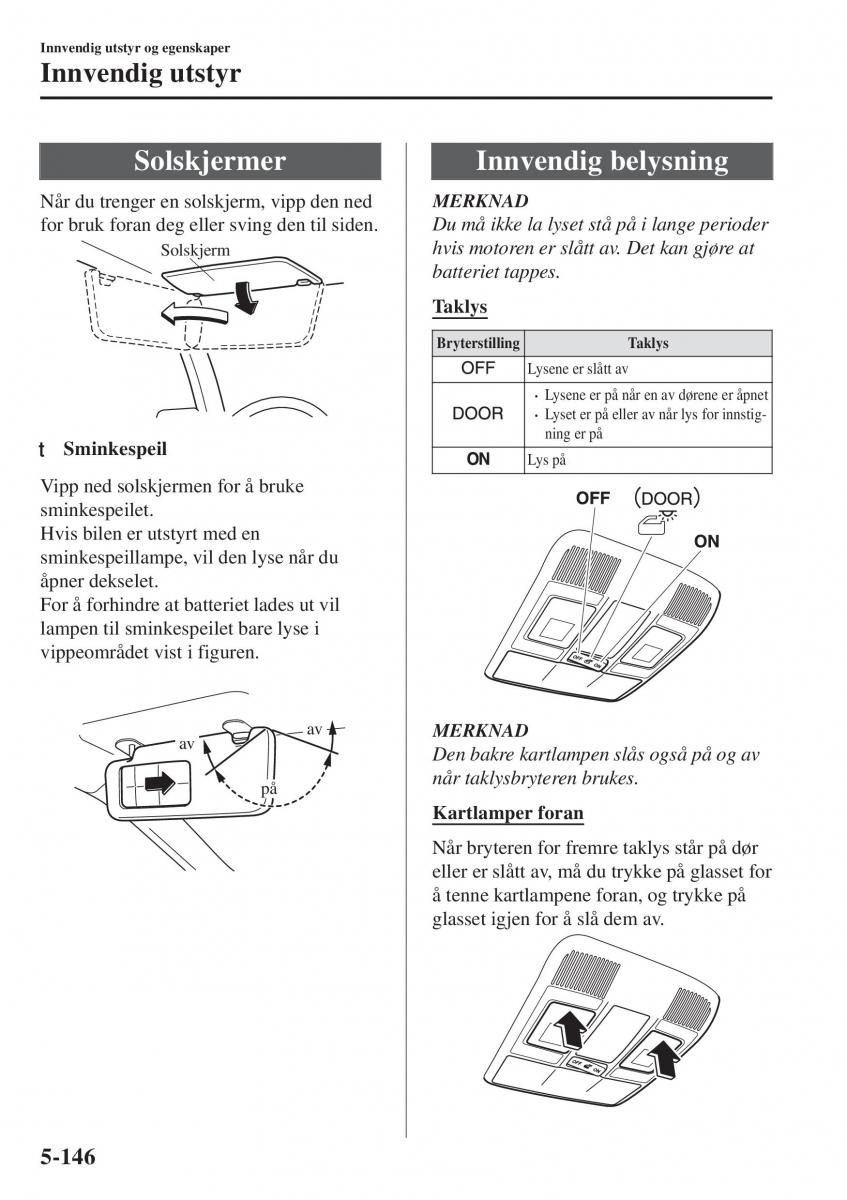 Mazda CX 5 II 2 bruksanvisningen / page 540