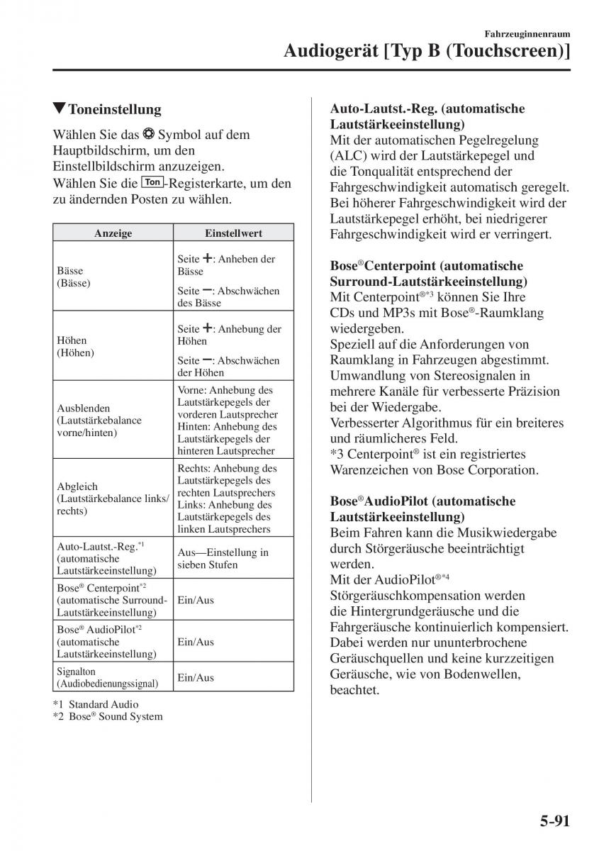 Mazda CX 5 II 2 Handbuch / page 564