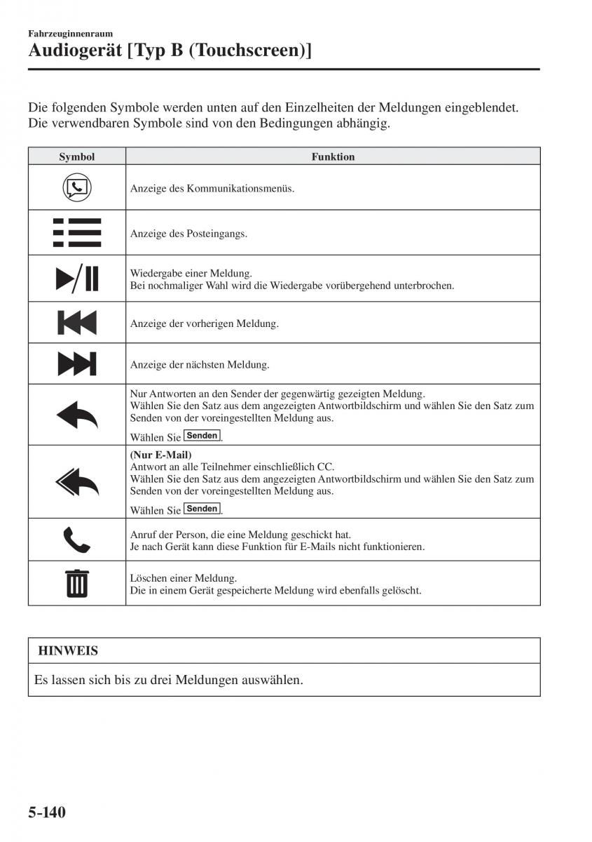 Mazda CX 5 II 2 Handbuch / page 613