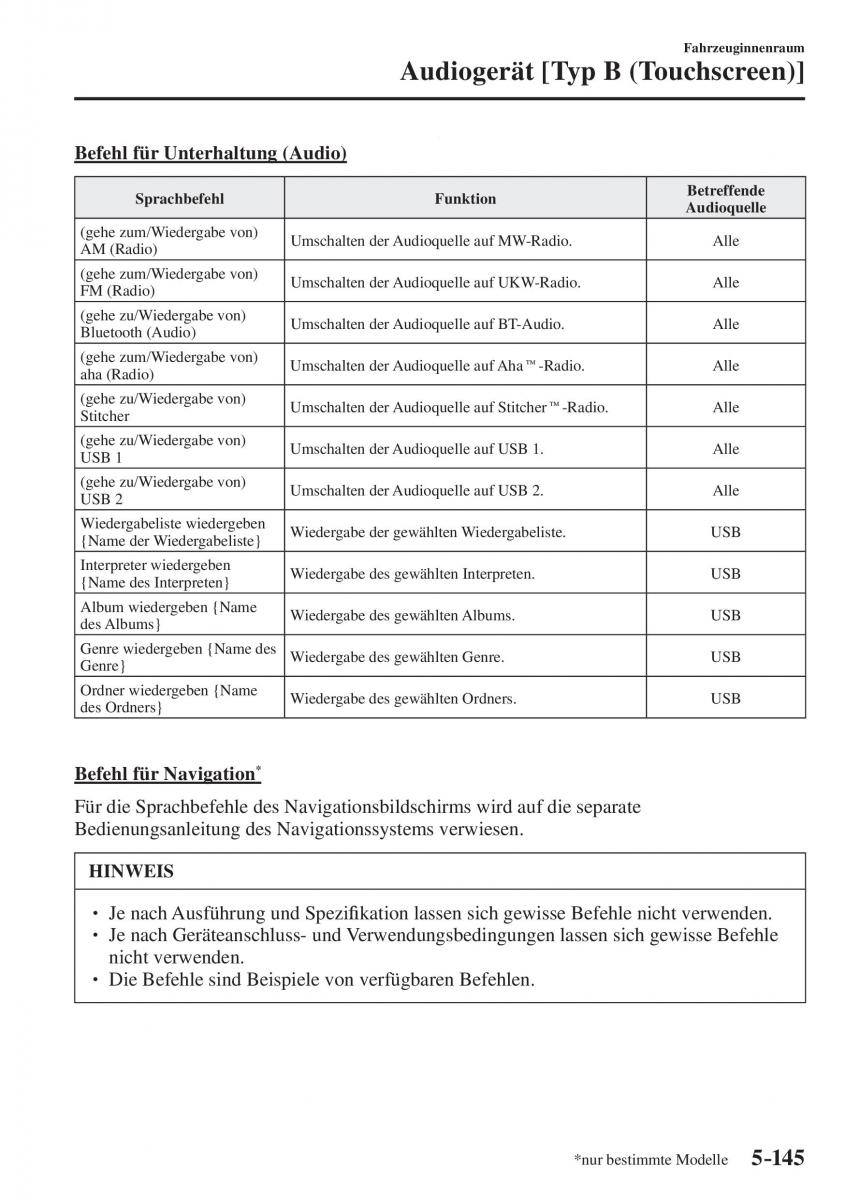 Mazda CX 5 II 2 Handbuch / page 618