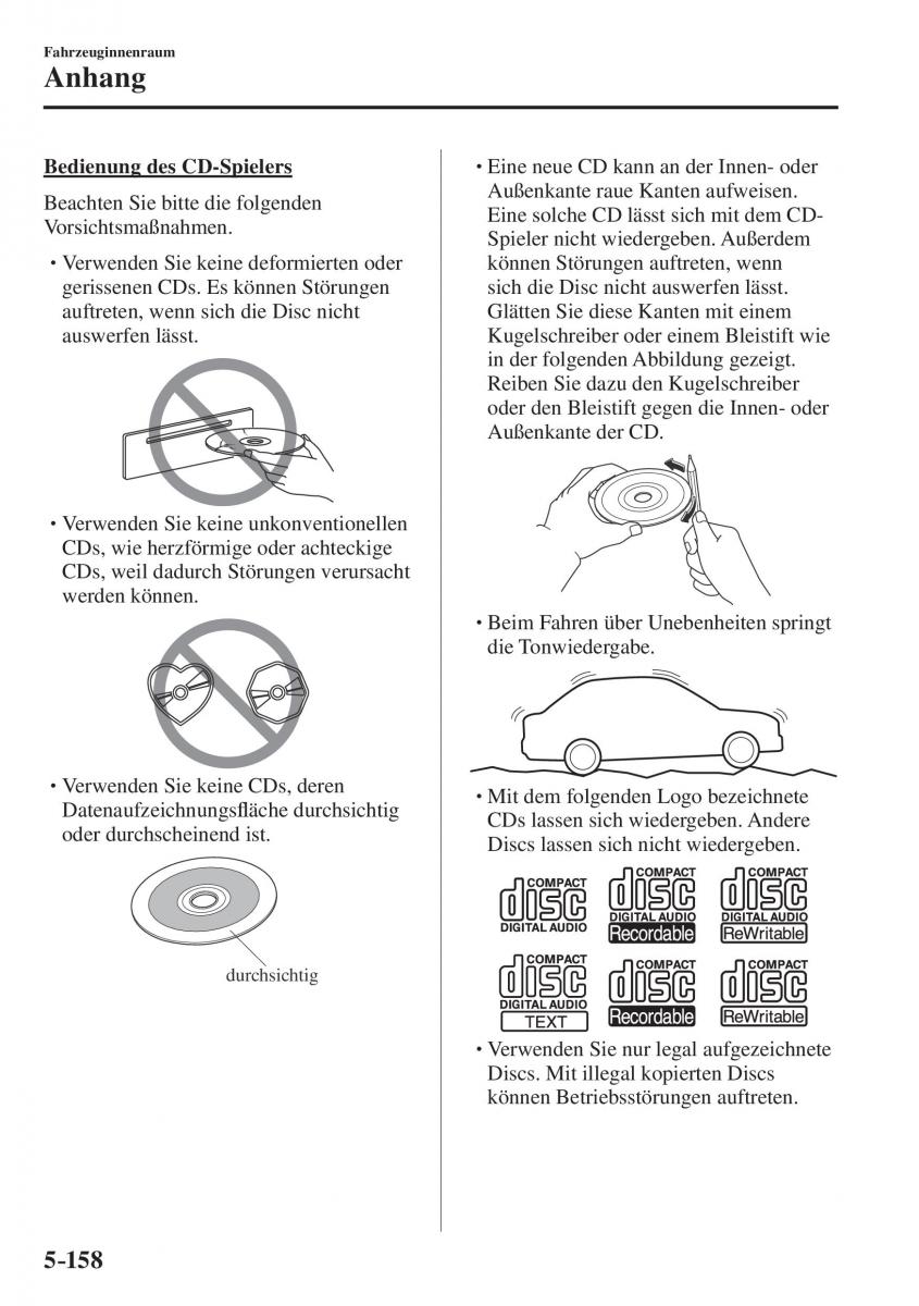 Mazda CX 5 II 2 Handbuch / page 631