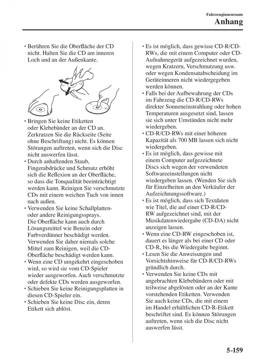 Mazda CX 5 II 2 Handbuch / page 632