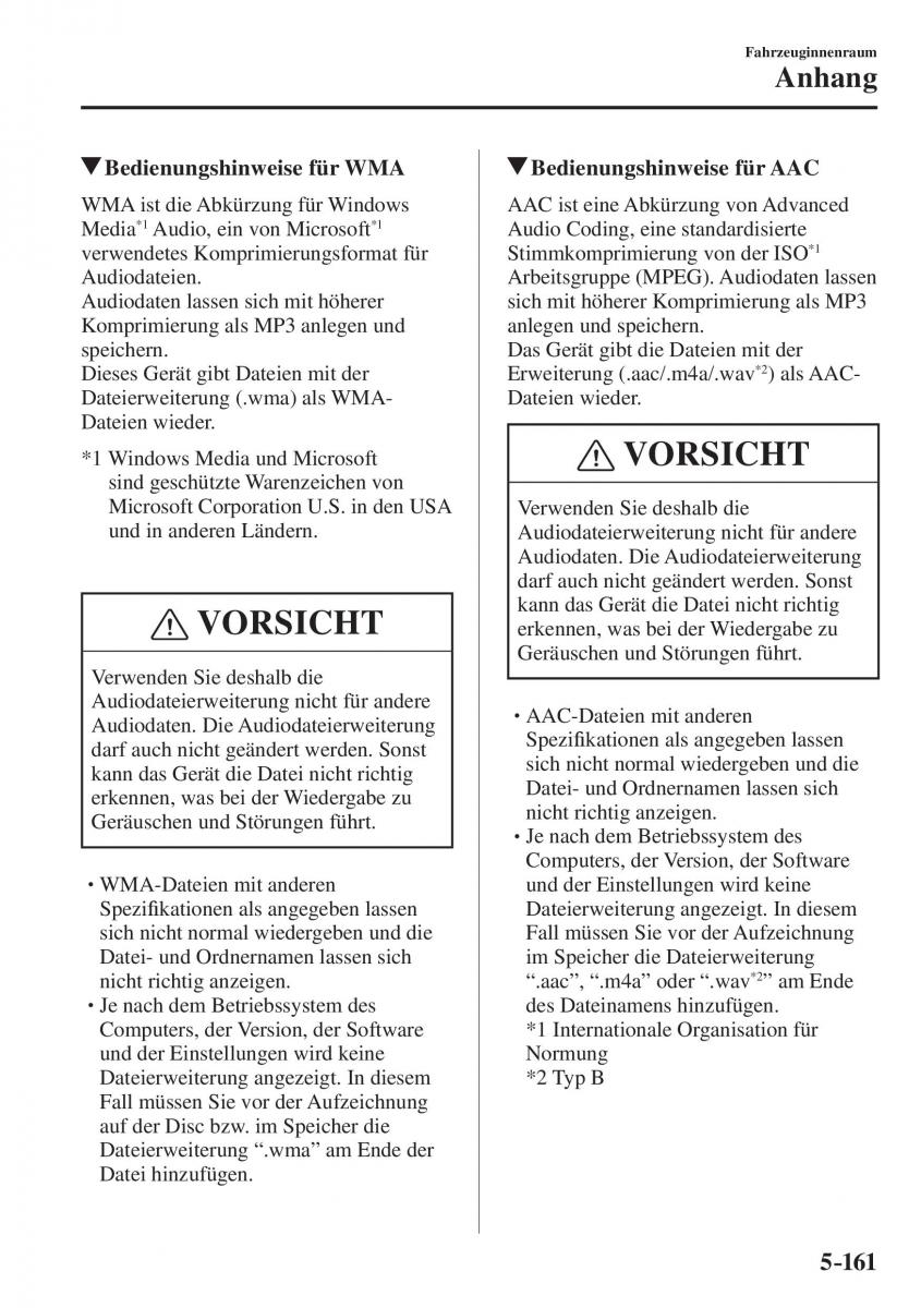 Mazda CX 5 II 2 Handbuch / page 634