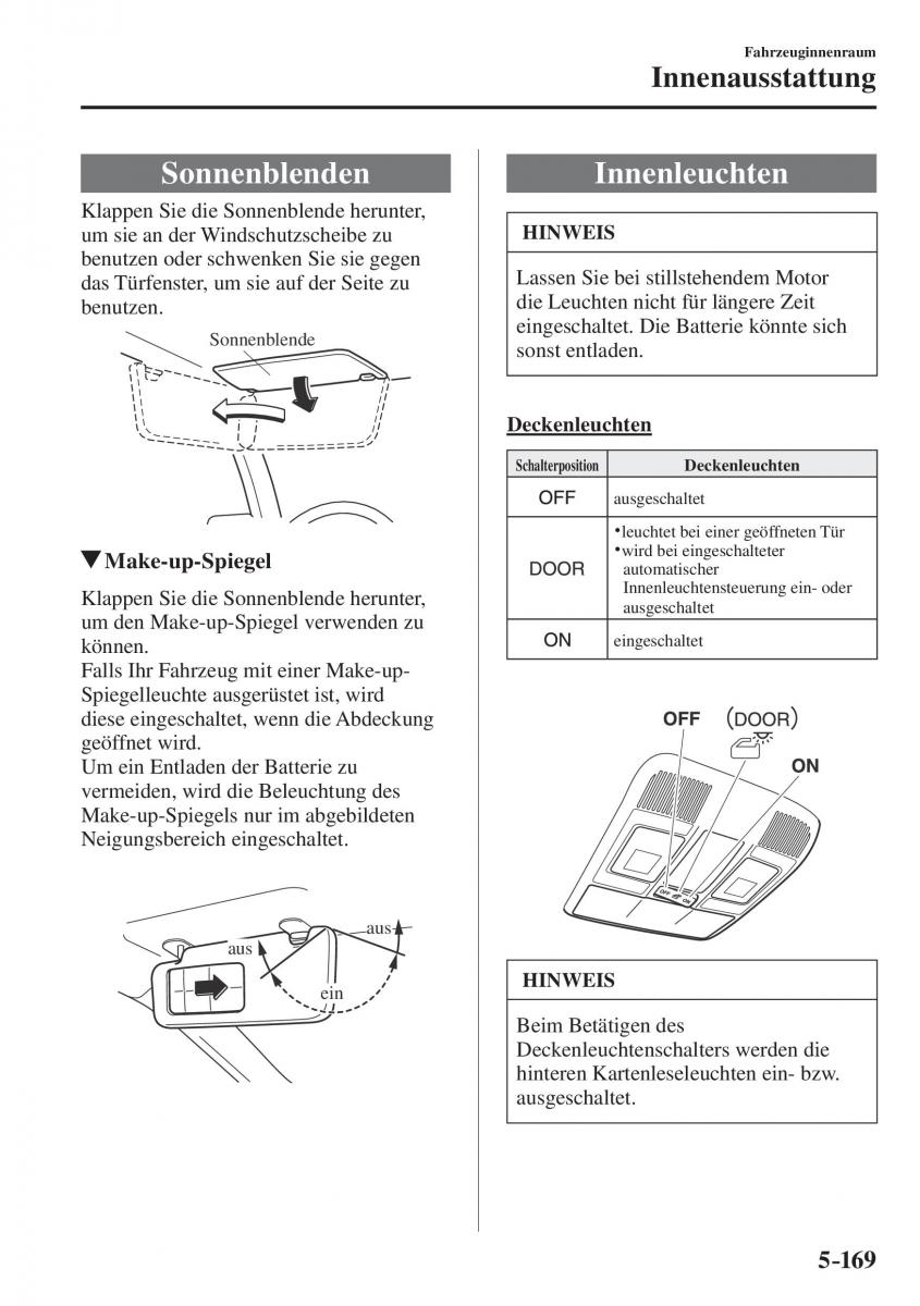 Mazda CX 5 II 2 Handbuch / page 642