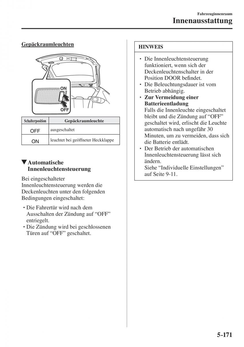 Mazda CX 5 II 2 Handbuch / page 644