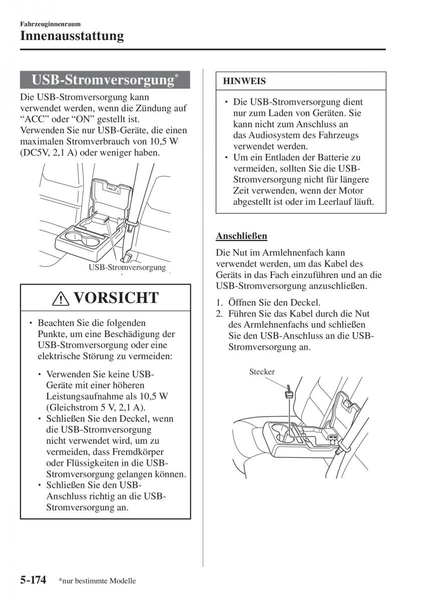 Mazda CX 5 II 2 Handbuch / page 647