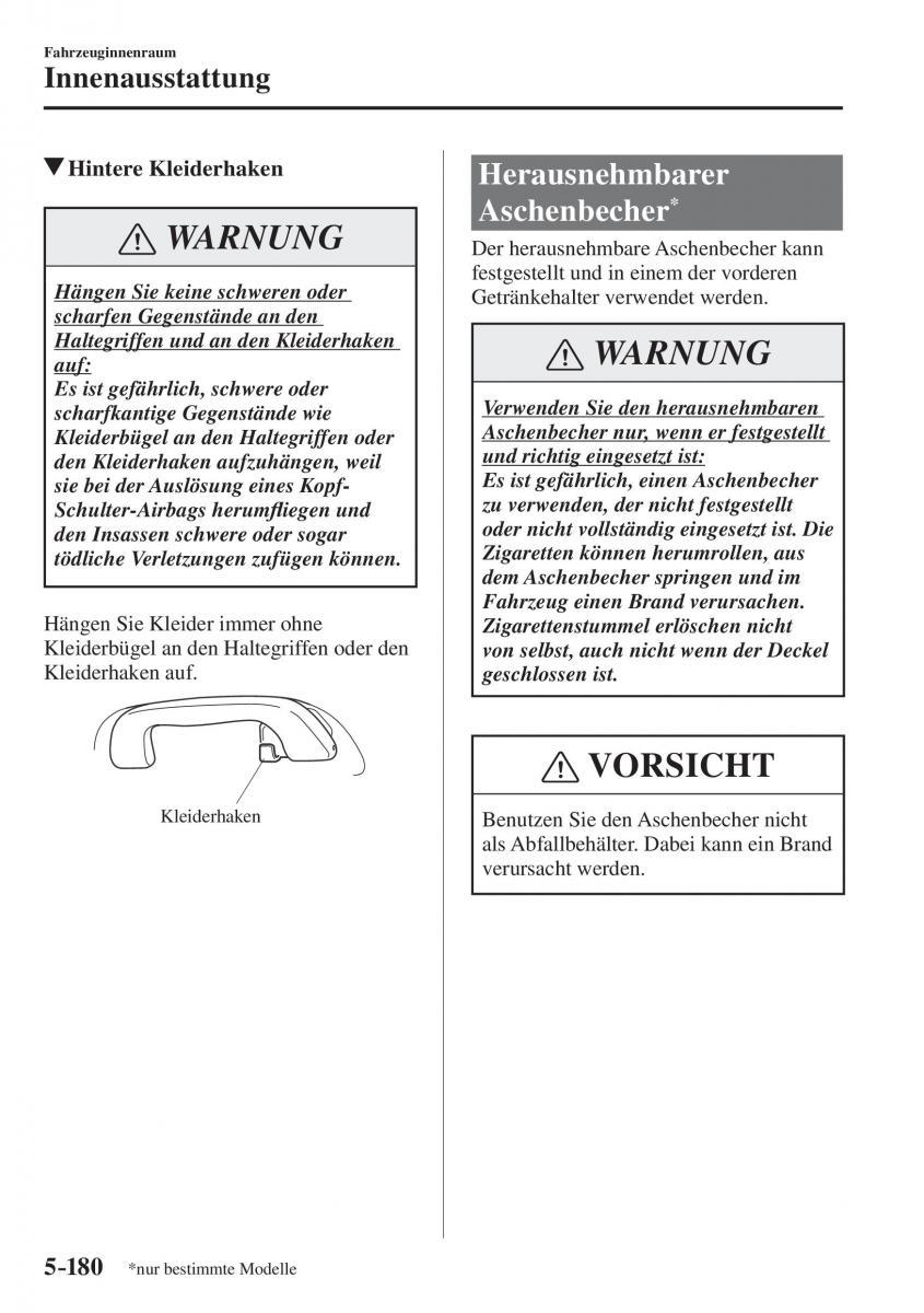 Mazda CX 5 II 2 Handbuch / page 653