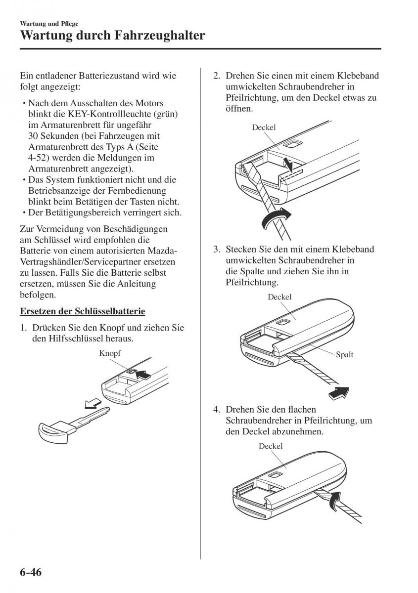 Mazda CX 5 II 2 Handbuch / page 701