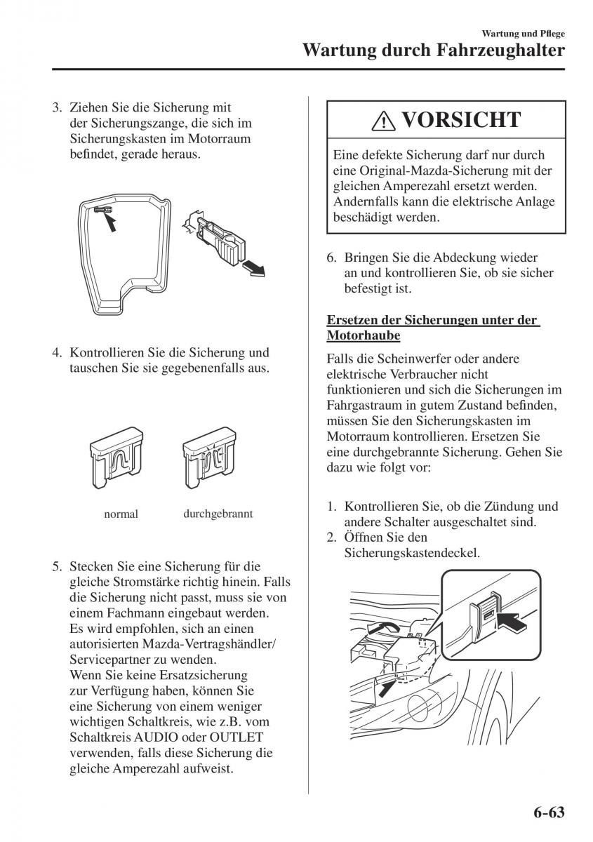 Mazda CX 5 II 2 Handbuch / page 718