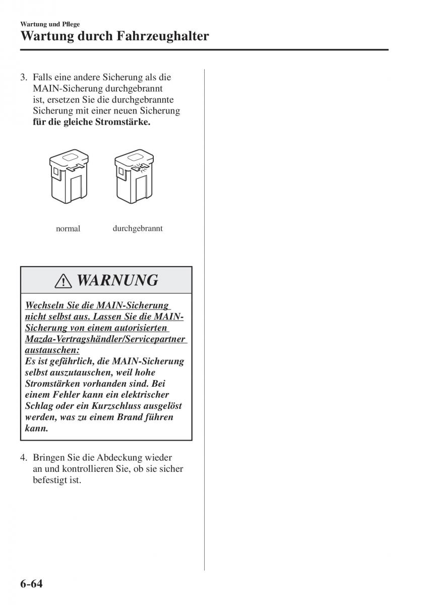 Mazda CX 5 II 2 Handbuch / page 719