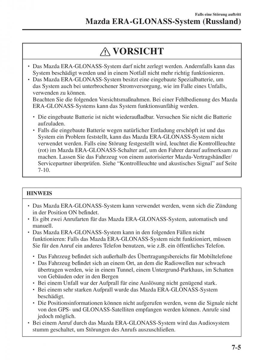 Mazda CX 5 II 2 Handbuch / page 740