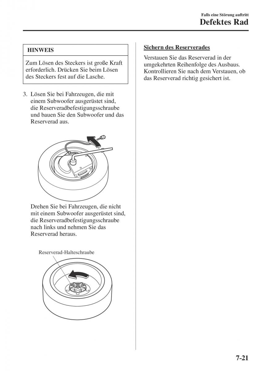 Mazda CX 5 II 2 Handbuch / page 756