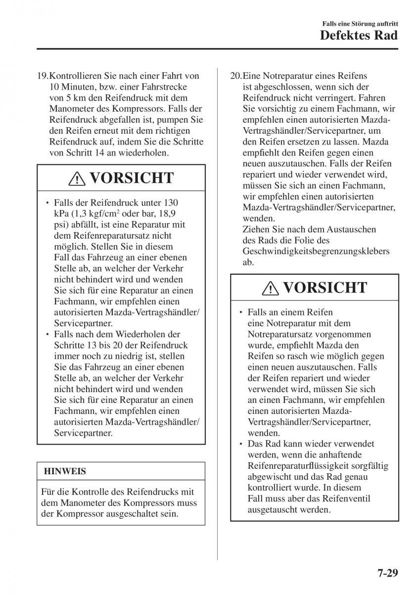 Mazda CX 5 II 2 Handbuch / page 764