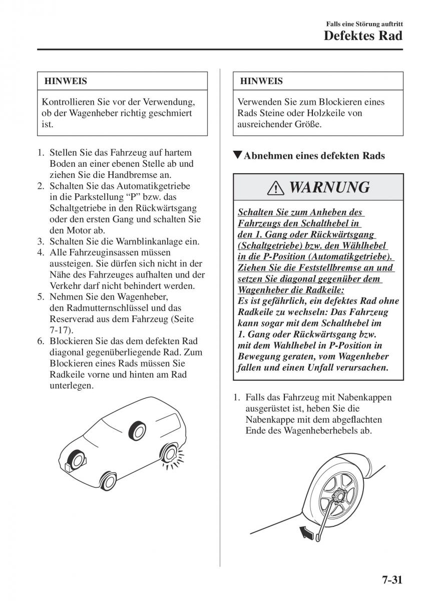 Mazda CX 5 II 2 Handbuch / page 766