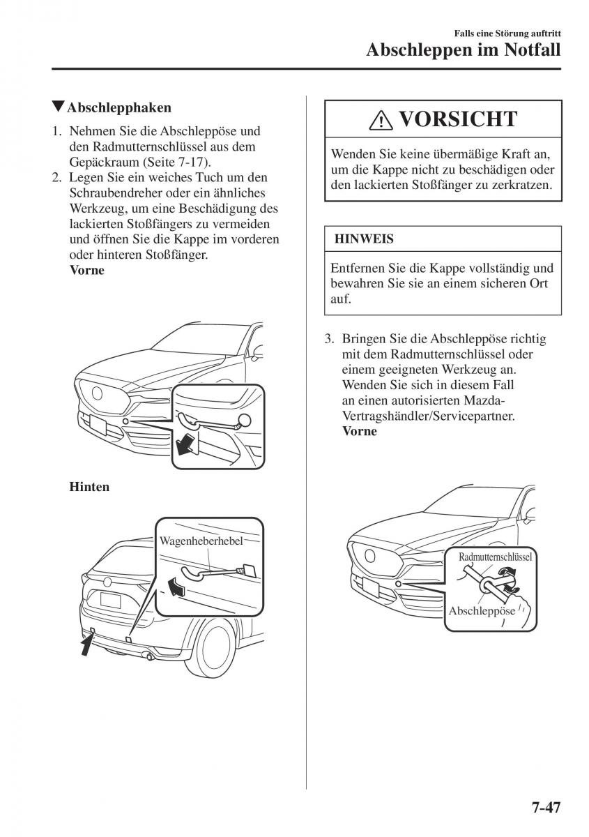 Mazda CX 5 II 2 Handbuch / page 782