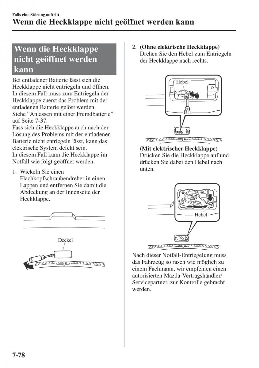 Mazda CX 5 II 2 Handbuch / page 813