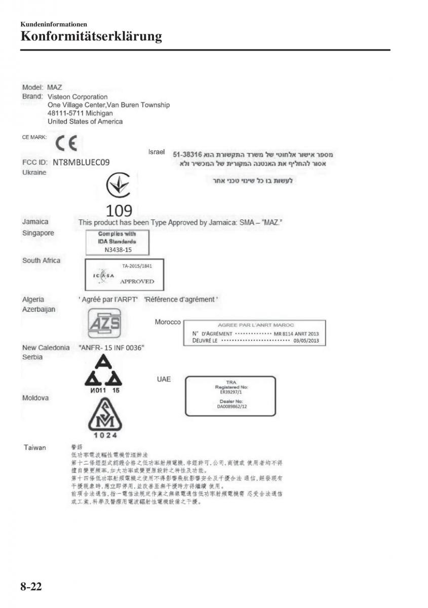 Mazda CX 5 II 2 Handbuch / page 837