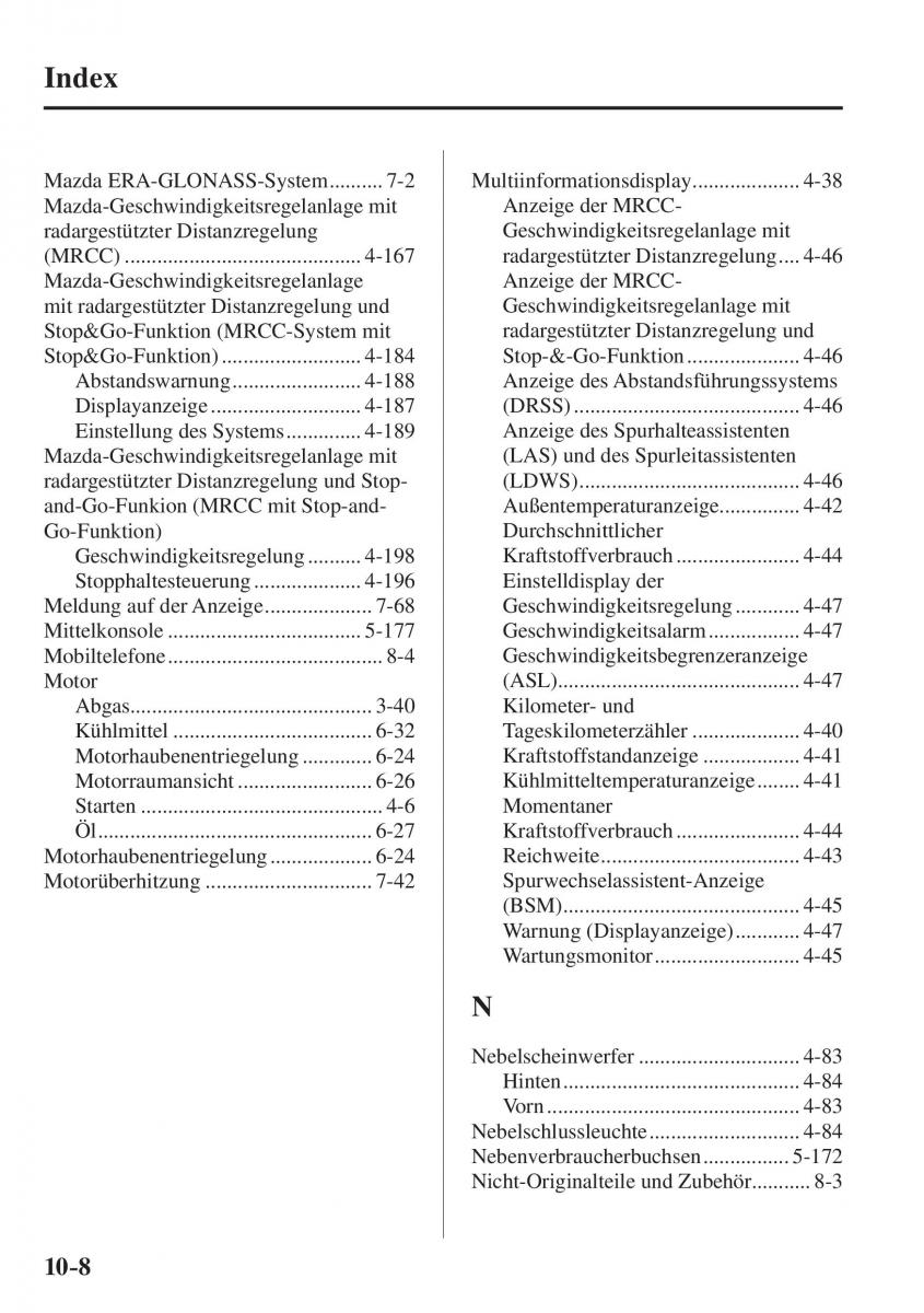 Mazda CX 5 II 2 Handbuch / page 877