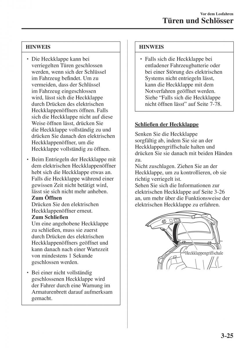 Mazda CX 5 II 2 Handbuch / page 122