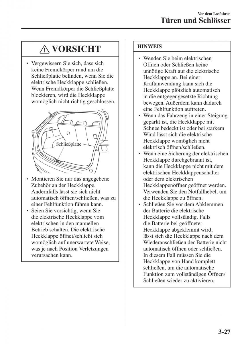 Mazda CX 5 II 2 Handbuch / page 124