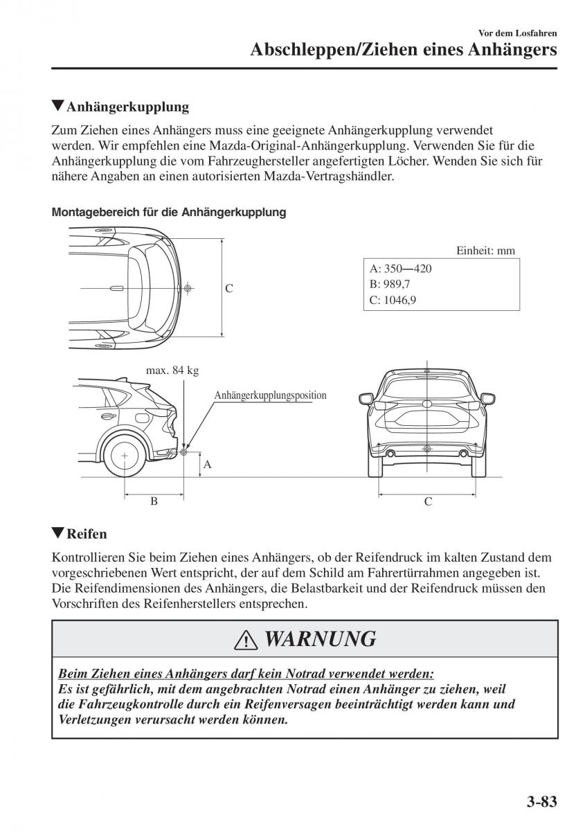 Mazda CX 5 II 2 Handbuch / page 180