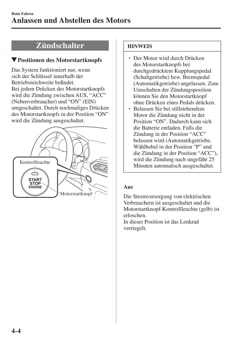 Mazda CX 5 II 2 Handbuch / page 187