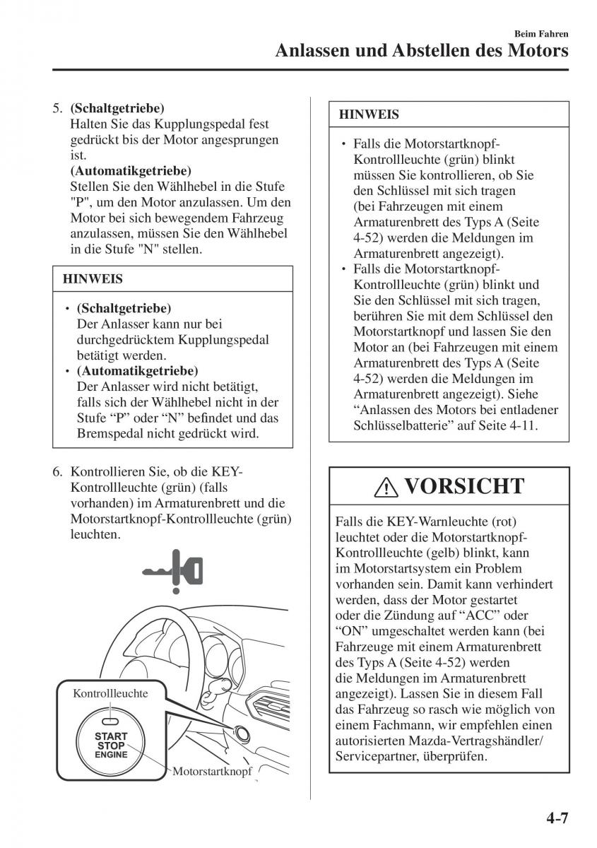 Mazda CX 5 II 2 Handbuch / page 190