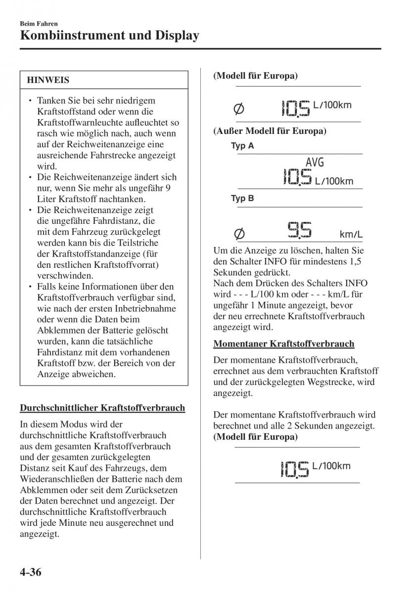 Mazda CX 5 II 2 Handbuch / page 219