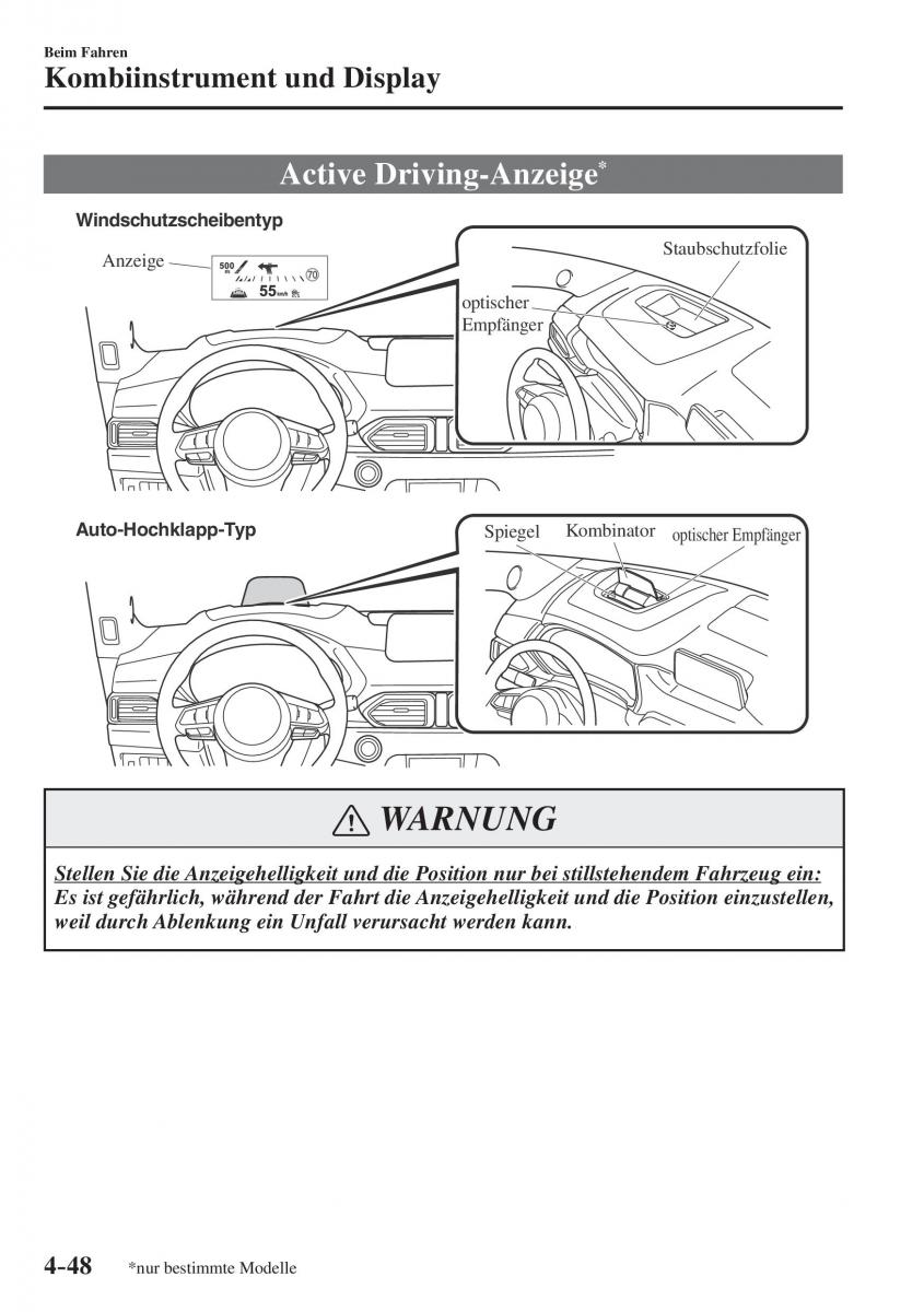 Mazda CX 5 II 2 Handbuch / page 231