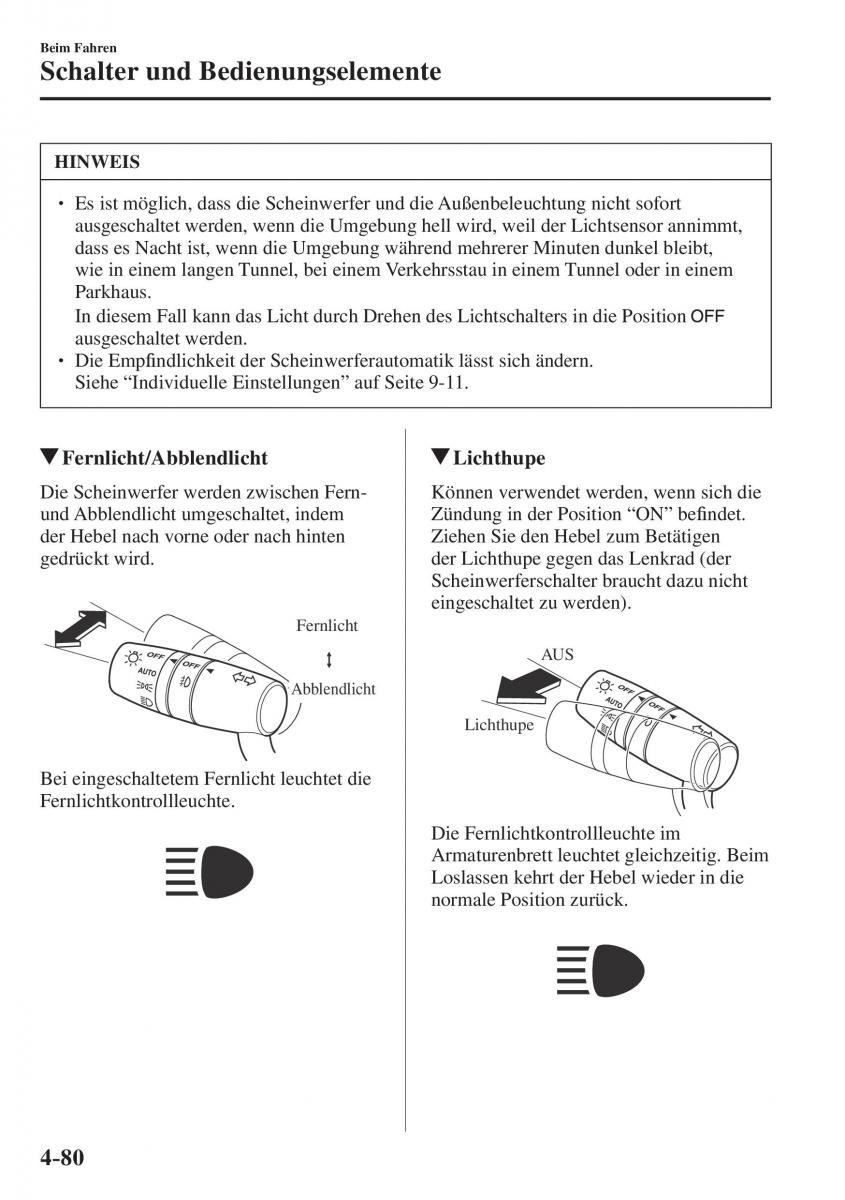 Mazda CX 5 II 2 Handbuch / page 263