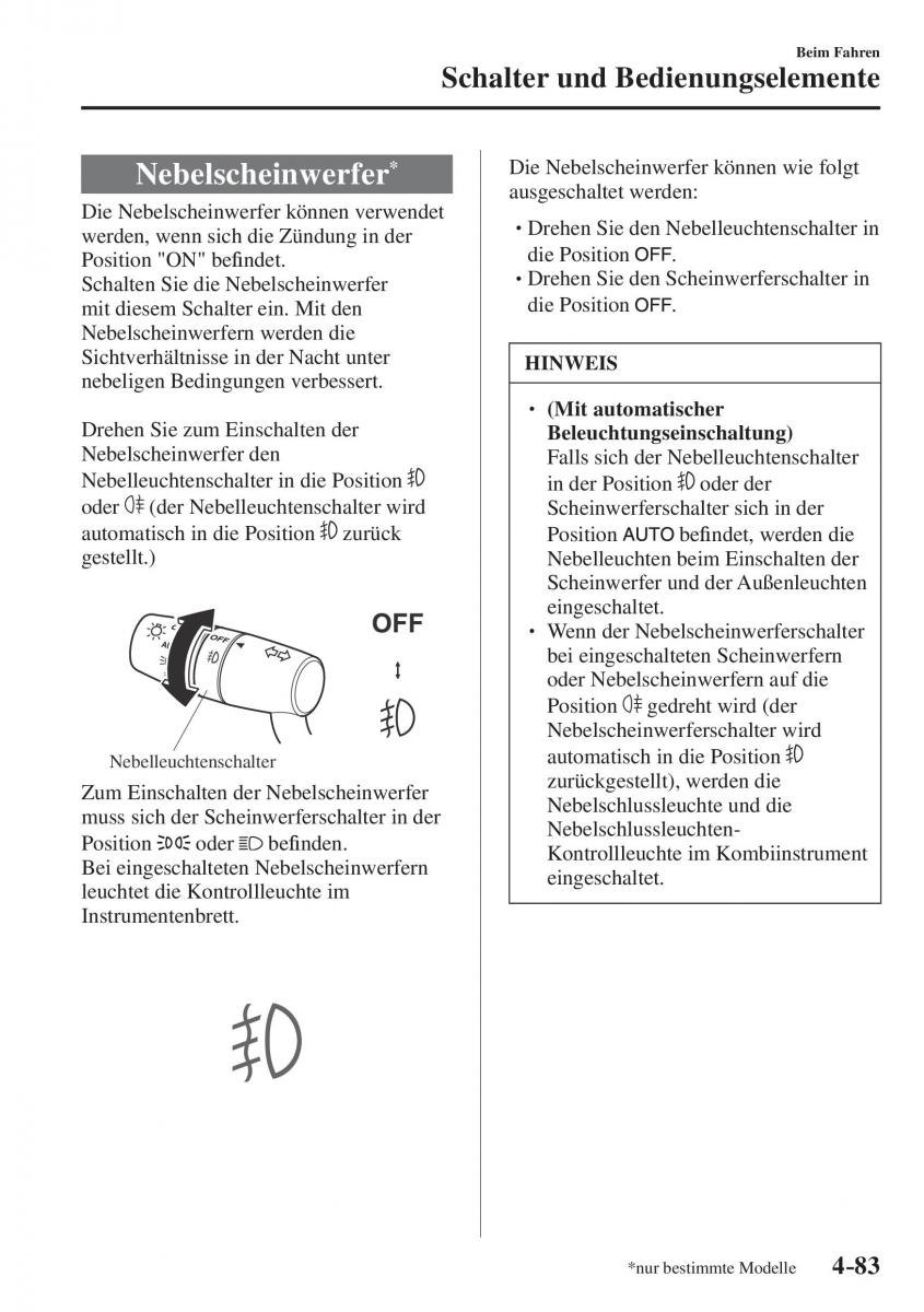 Mazda CX 5 II 2 Handbuch / page 266