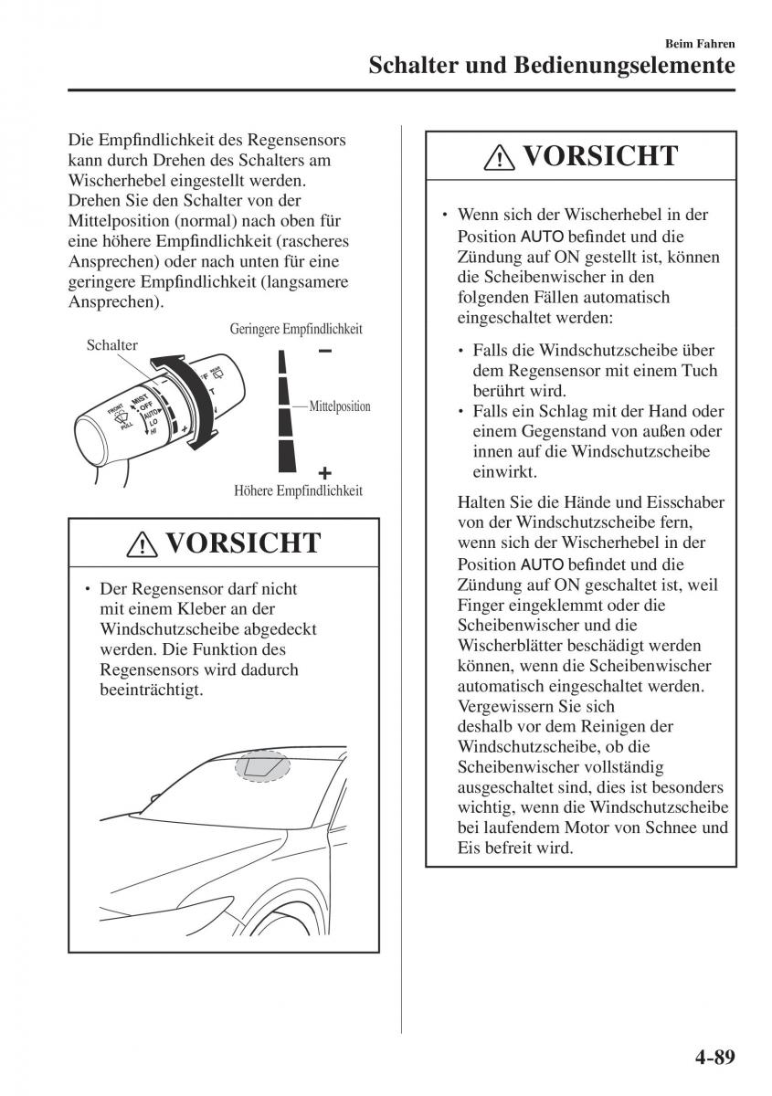 Mazda CX 5 II 2 Handbuch / page 272