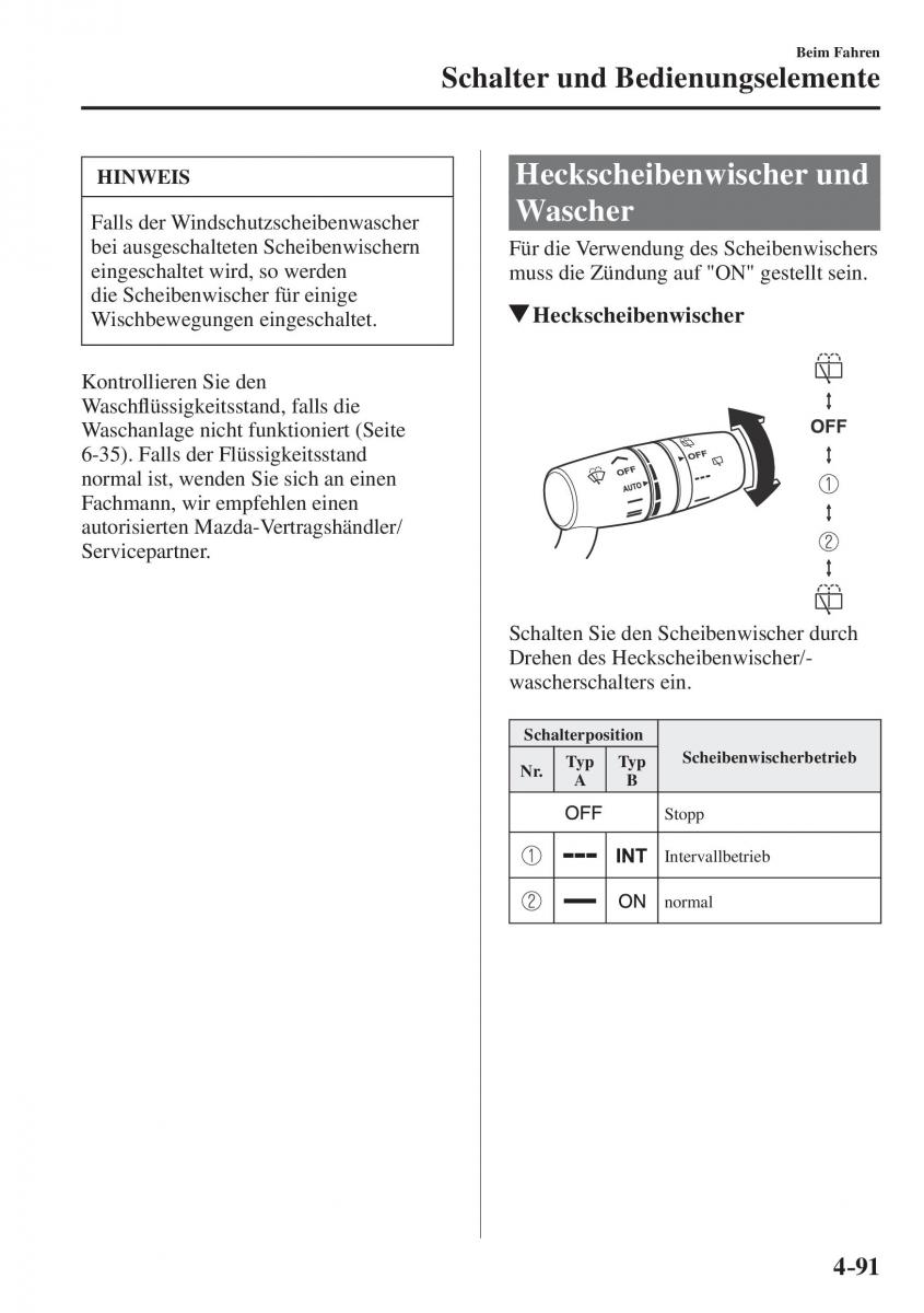 Mazda CX 5 II 2 Handbuch / page 274