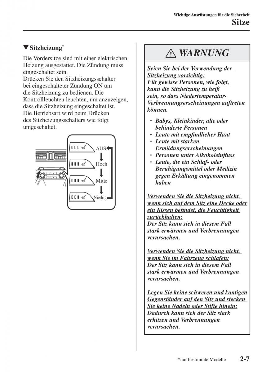 Mazda CX 5 II 2 Handbuch / page 28