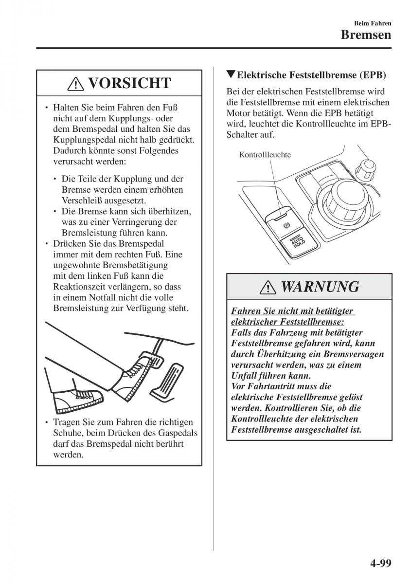 Mazda CX 5 II 2 Handbuch / page 282