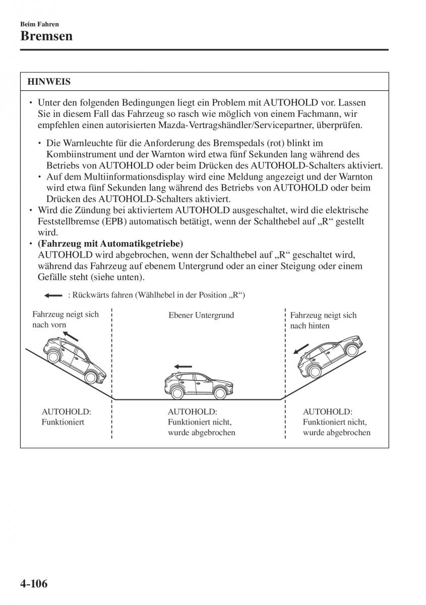 Mazda CX 5 II 2 Handbuch / page 289