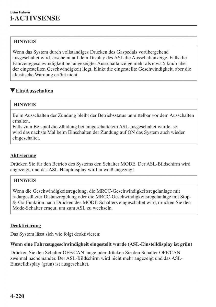 Mazda CX 5 II 2 Handbuch / page 403