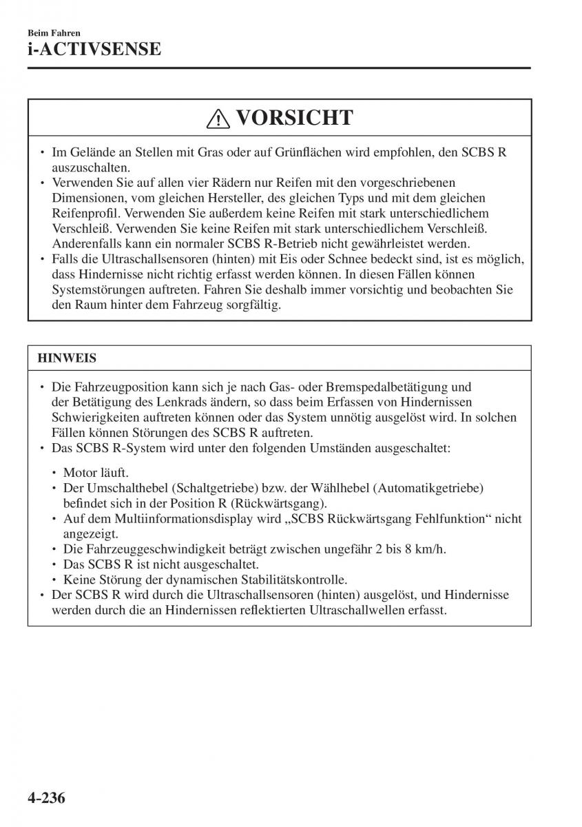 Mazda CX 5 II 2 Handbuch / page 419