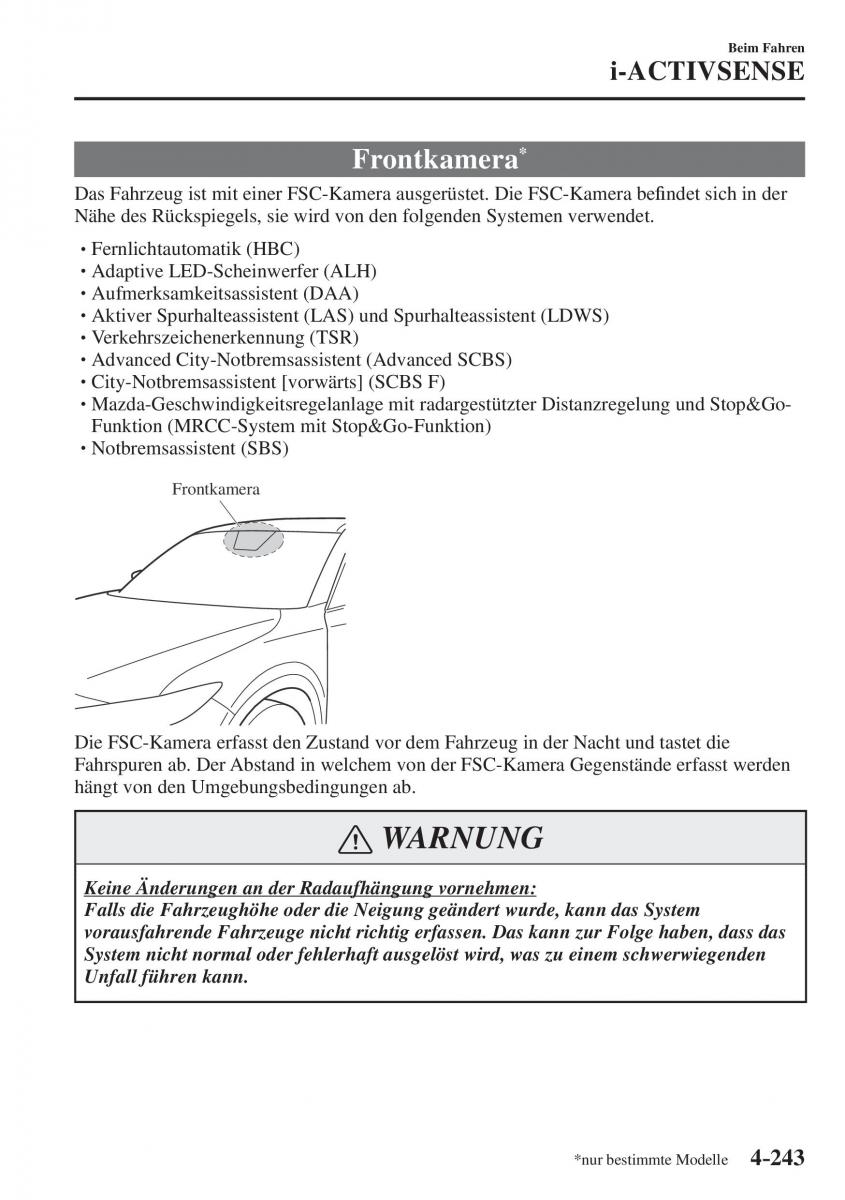 Mazda CX 5 II 2 Handbuch / page 426