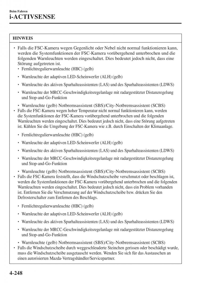 Mazda CX 5 II 2 Handbuch / page 431