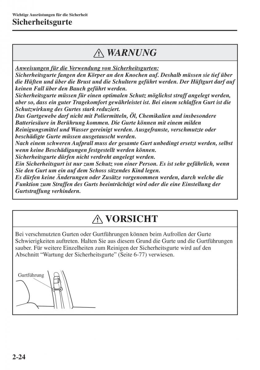 Mazda CX 5 II 2 Handbuch / page 45